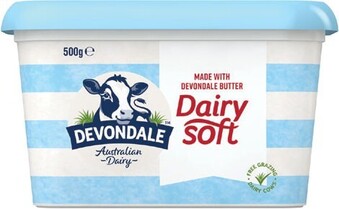 Coles Devondale Dairy Soft Blend Tub 500g offer