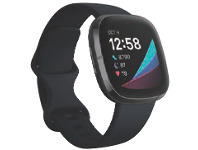 The Good Guys Fitbit Sense - Carbon/ Graphite offer