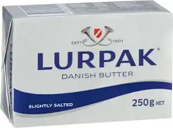 Coles Lurpak Pat Butter 250g offer