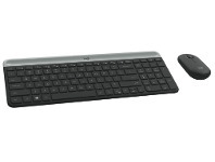 The Good Guys Logitech MK470 Slim Wireless Combo - Graphite offer