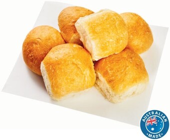 Coles Coles Bakery Rolls 6 Pack or Loaf 680g offer