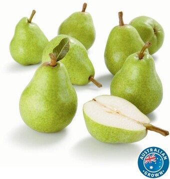 Coles Australian William Bartlett Pears offer