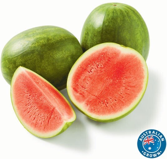 Australian Seedless Watermelon offer at Coles