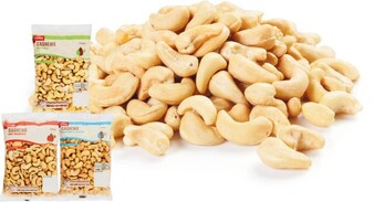 Coles Coles Natural, Dry Roasted or Roasted & Salted Cashews 400g Pack offer