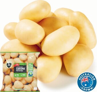 Coles Coles Australian Carisma Washed Potatoes 2kg Bag offer