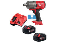 Milwaukee 18V Fuel One-Key 3/4" 2x5.0Ah High Torque Impact Wrench Kit