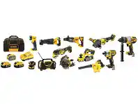 DeWalt 18V/54V 12 Piece Mixed Voltage 2x5.0Ah/1x9.0Ah Combo Kit