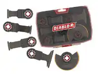 Total Tools Diablo 5 Piece Multi-Tool Blade Set offer