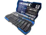 Total Tools Kincrome 25 Piece 1/2" Drive Metric Socket & Impact Set offer