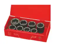 Total Tools TTI 8 Piece 3/4" Deep Impact Socket Set offer