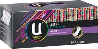 Coles U by Kotex Protect Floral Liners 30 Pack offer