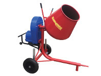 Total Tools Easymix 3.5cu/ ft Electric Side Tip Cement Mixer offer
