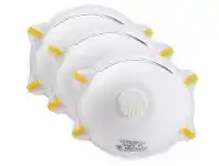 Guardall 3 Pack P2 Disposable Ventilator with Valve