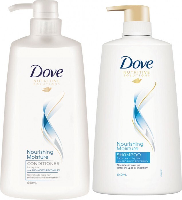 Dove Shampoo or Conditioner 640mL offer at Coles