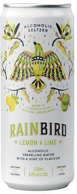 Woolworths Rainbird Seltzer 6% Varieties Cans 4x330ml offer
