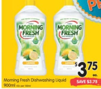 Spar Morning Fresh Dishwashing Liquid 900ml offer