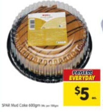 SPAR Mud Cake 600gm