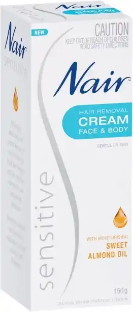 Woolworths Nair Sensitive Hair Removal Cream 150g offer