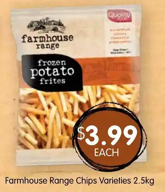 Spudshed Farmhouse Range Chips Varieties 2.5kg offer
