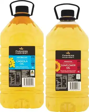 Woolworths NEW Farmers Harvest Seeded Oils 4 Litre offer