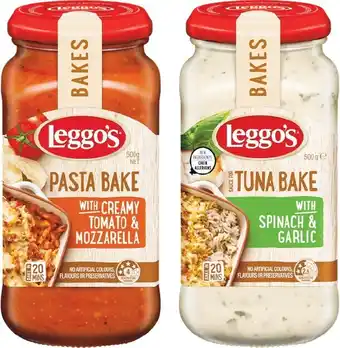 Woolworths Leggo's Pasta Bake 490­-500g offer