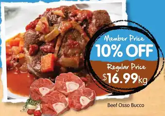Spudshed Beef Osso Bucco offer