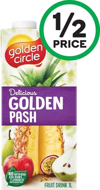 Woolworths Golden Circle Fruit Drink 1 Litre offer