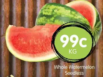 Spudshed Whole Watermelon Seedless offer