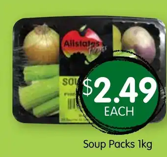 Spudshed Soup Pack 1kg offer