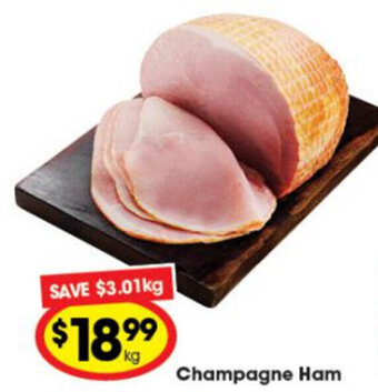 Ritchies Champagne Ham offer