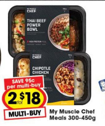 My Muscle Chef Meals 300-450g