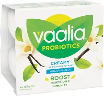 Woolworths Vaalia Yoghurt 4 x 150g - From the Fridge offer