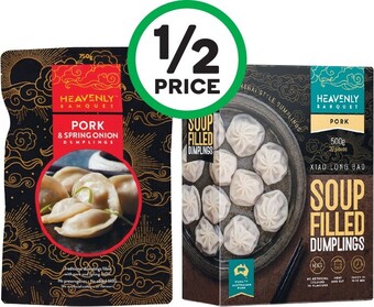 Woolworths Heavenly Banquet Dumplings 500­-750g offer