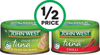 Woolworths John West Tuna Tempters 95g offer