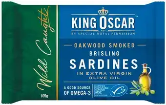 King Oscar Sardines Double Layer 105g