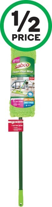 Woolworths Sabco Open Plan Mop offer