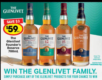 The Glenlivet Founder's Reserve 700ml