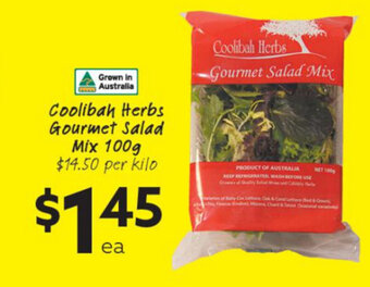 Ritchies Coolibah Herbs Gourmet Salad Mix 100g offer