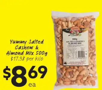 Ritchies Yummy Salad Cashew & Almond Mix 500g offer