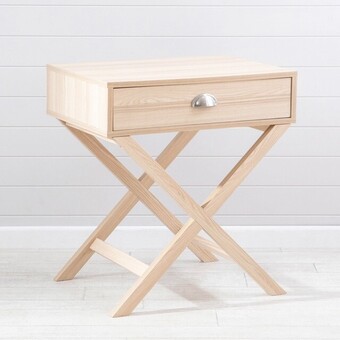 Pillow Talk Brandy Bedside Table by Habitat offer