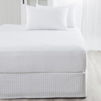 Pillow Talk Bamboo Waterproof Mattress Protector by Hilton offer