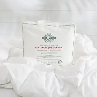 Pillow Talk Premium 50/50 Duck Down Quilt by Greenfirst® offer