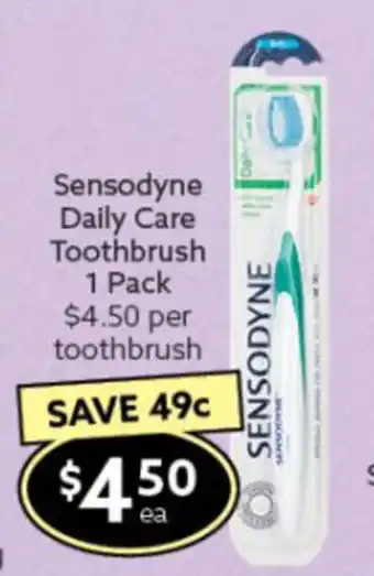 Ritchies Sensodyne Daily Care Toothbrush 1 Pack offer