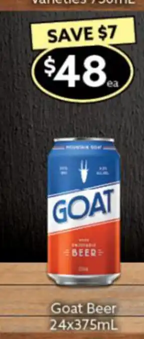 Goat Beer 24x375ml