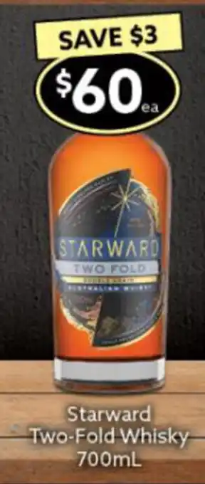 Ritchies Starward Two-Fold Whisky 700ml offer