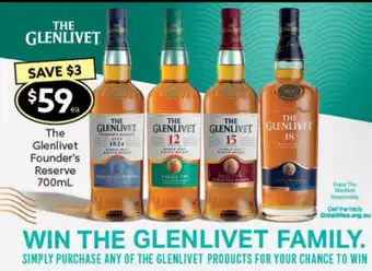 The Glenlivet Founder's Reserve 700ml