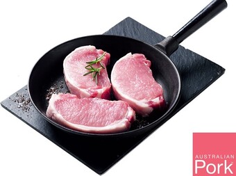 IGA Australian Pork Medallion Steaks offer