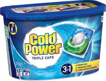 IGA Cold Power Laundry Triple Caps 18 Pack offer