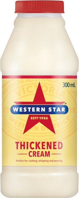 IGA Western Star Thickened Cream 300mL offer