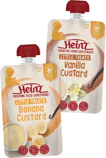 IGA Heinz Baby Food 120g Selected Varieties offer